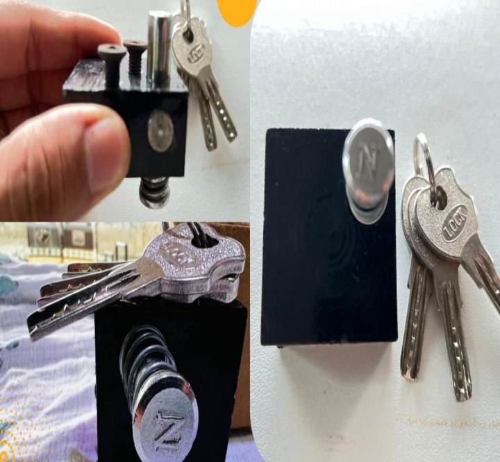 100% secure Motorcycle Side Lock No need to welding, Black color L key Lock, Bike Push lock, Anti theft Handle Lock, Lahori Lock, Bike unbreakable Lock