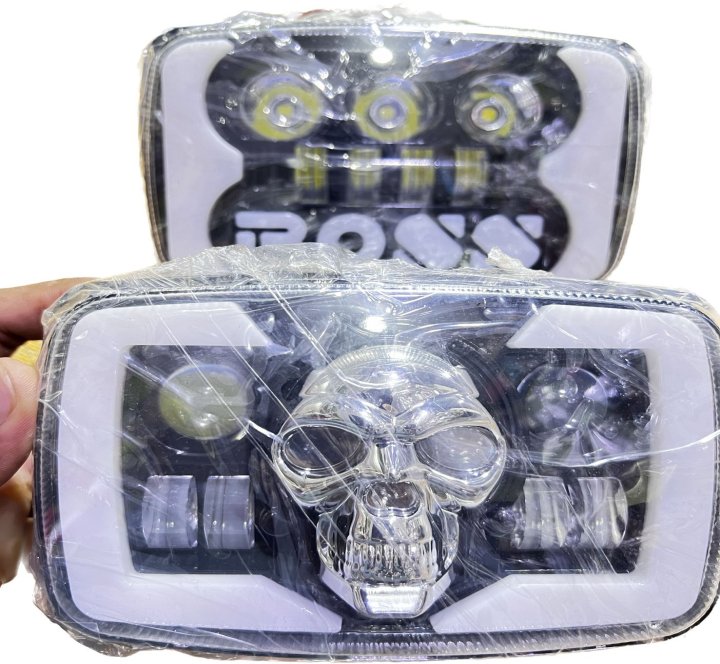 Fancy bike skull led light and boss lght for 70cc & 125cc original fitting