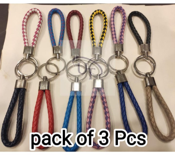Keychain Braided Woven Rope Key rings Bag Keyring Car keyrings Men Women Keychains 1 Pcs