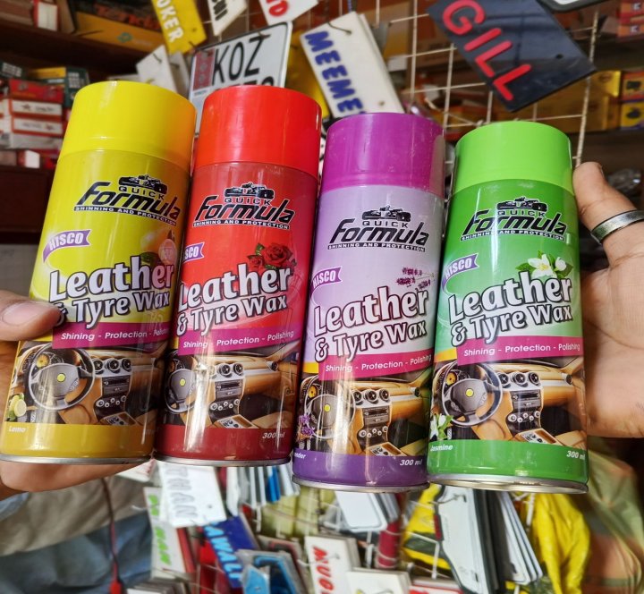 FORMULA HISCO Leather & Tyre Wax Lemon (Multi-Surface Polish) Shining | Protection | Polishing