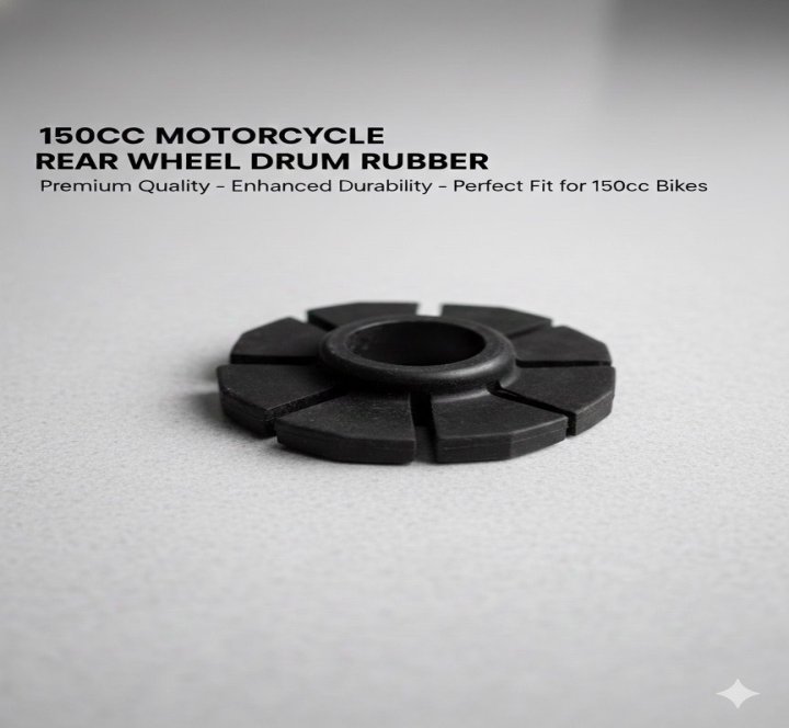 150cc Motorcycle Rear Wheel Drum Rubber 