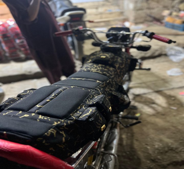 Full Bike Protective Cover Kit for 70cc / 125cc Motorcycles  Meter, Silencer, Indicator & Backlight Covers Included